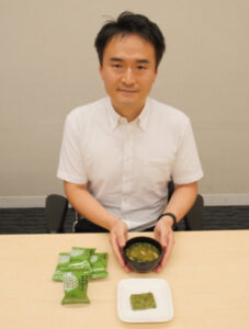 マルハニチロが挑む未来食！微細藻類のスピルリナ入りみそ汁が万博で話題に！